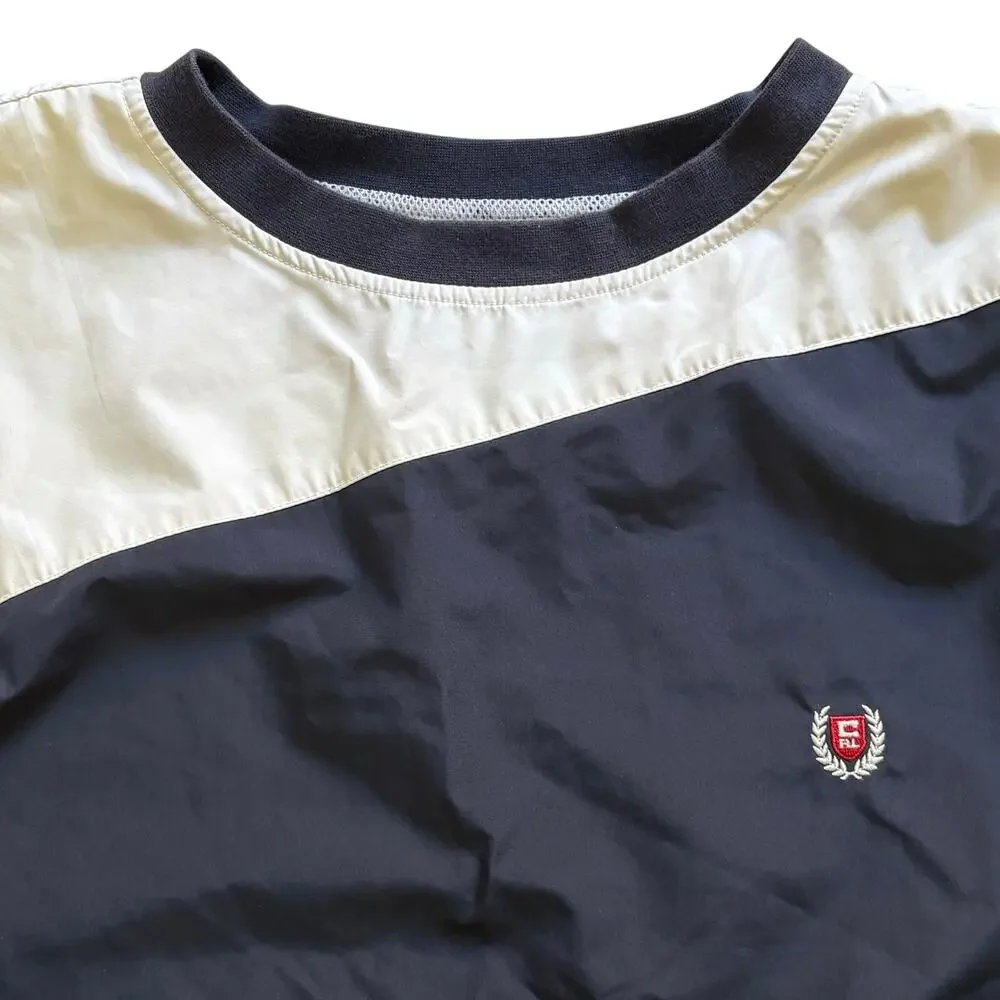 Vintage Chaps Ralph Lauren Golf Men's Windbreaker Blue White Color Block Large